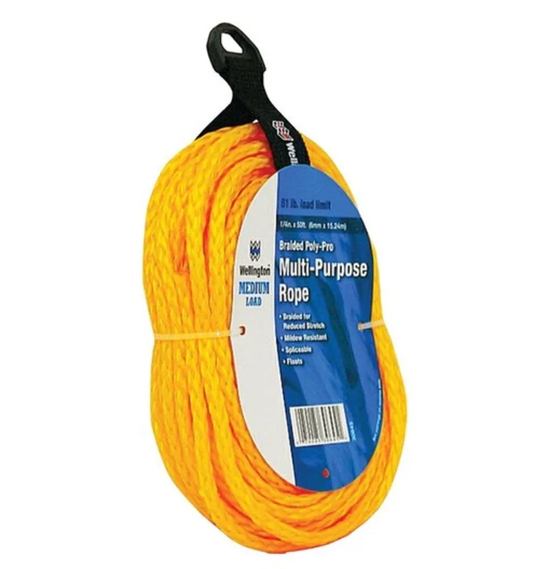 Wellington Medium Load Braided Poly-Pro Multi-Purpose Rope