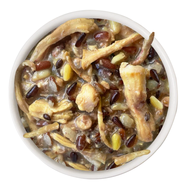 Weruva Awesome Bouncy Chicken Breast & Riceberry Recipe with Turmeric & Ginger in Broth Dog Food