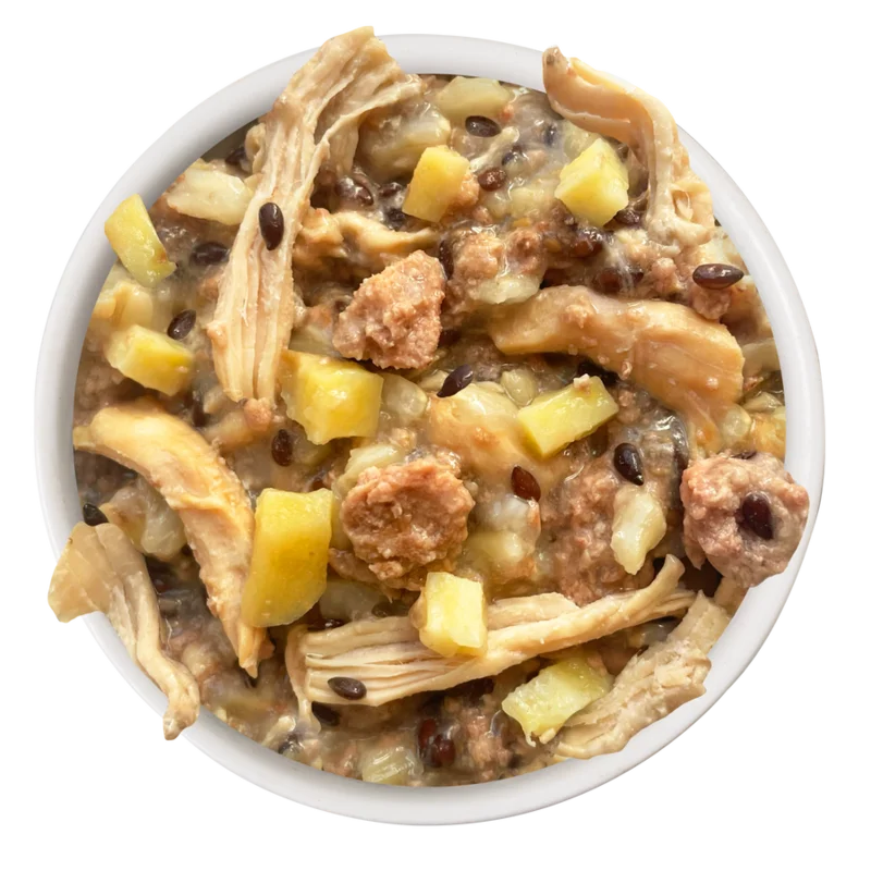 Weruva Awesome Shiny Chicken Breast & Brown Rice Recipe with Flaxseed In Broth Dog Food