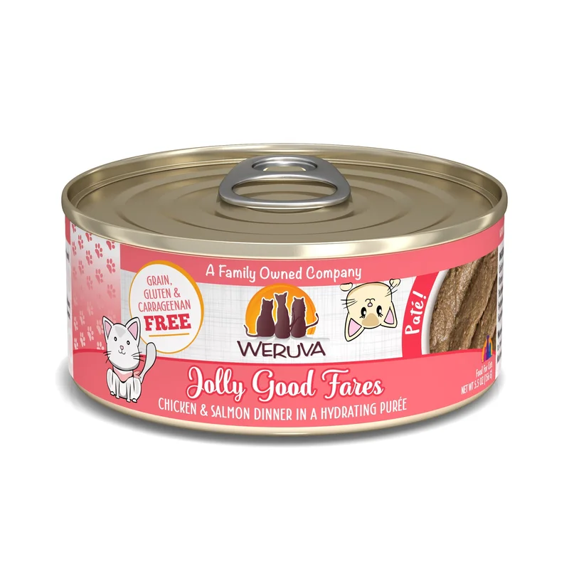 Weruva Classic Cat Pat Jolly Good Fares with Chicken & Salmon