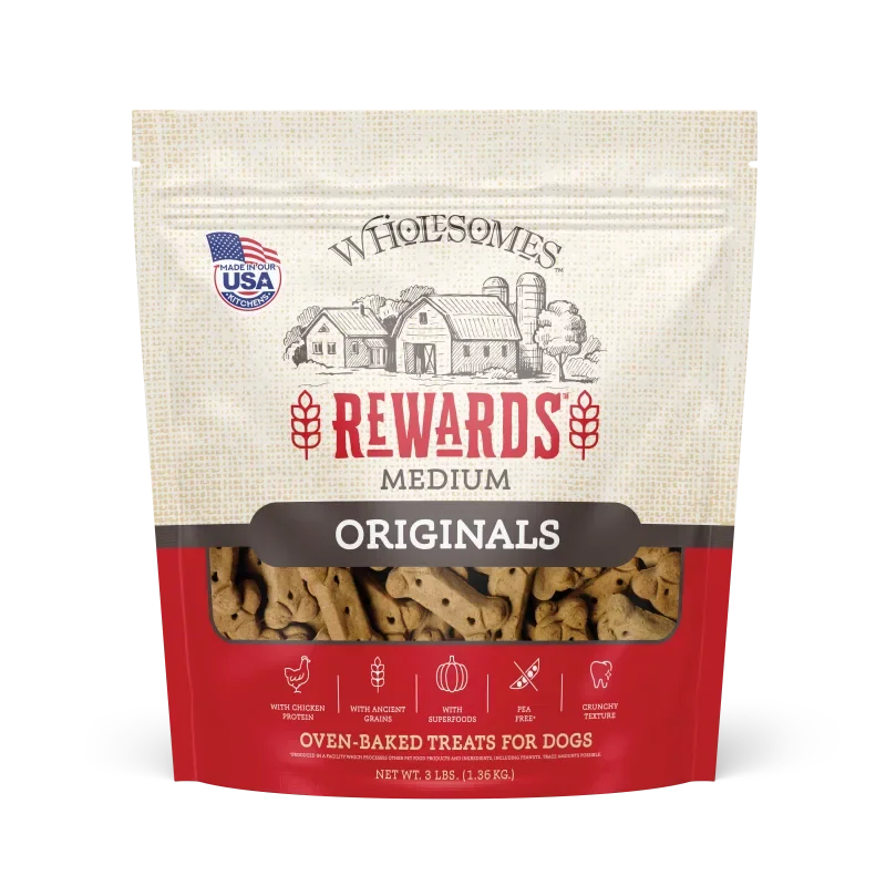 Wholesomes Rewards Medium Original Dog Treats