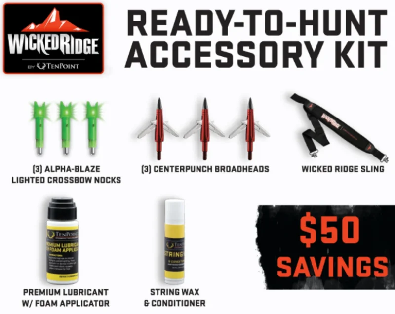 Wicked Ridge READY-TO-HUNT ACCESSORY KIT