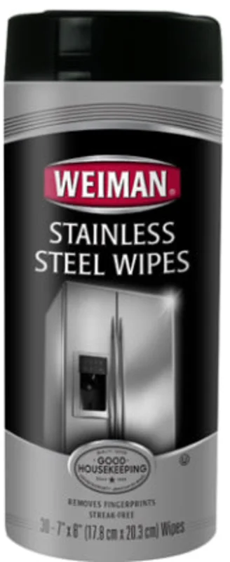 WIPES STAINLESS STEEL CANISTER 30 CT