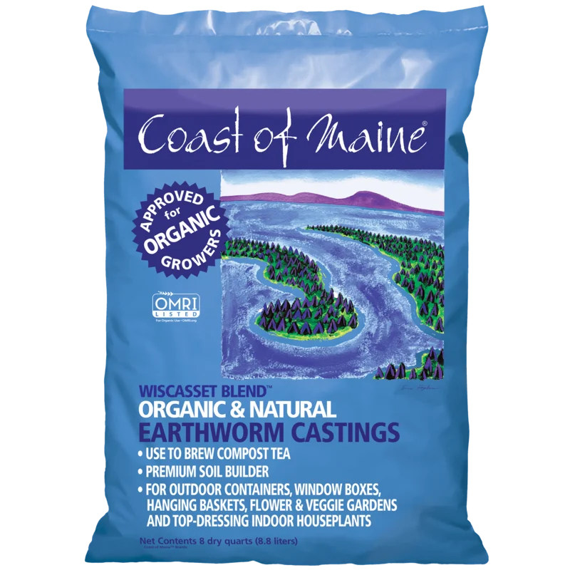 Wiscasset Blend Earthworm Castings