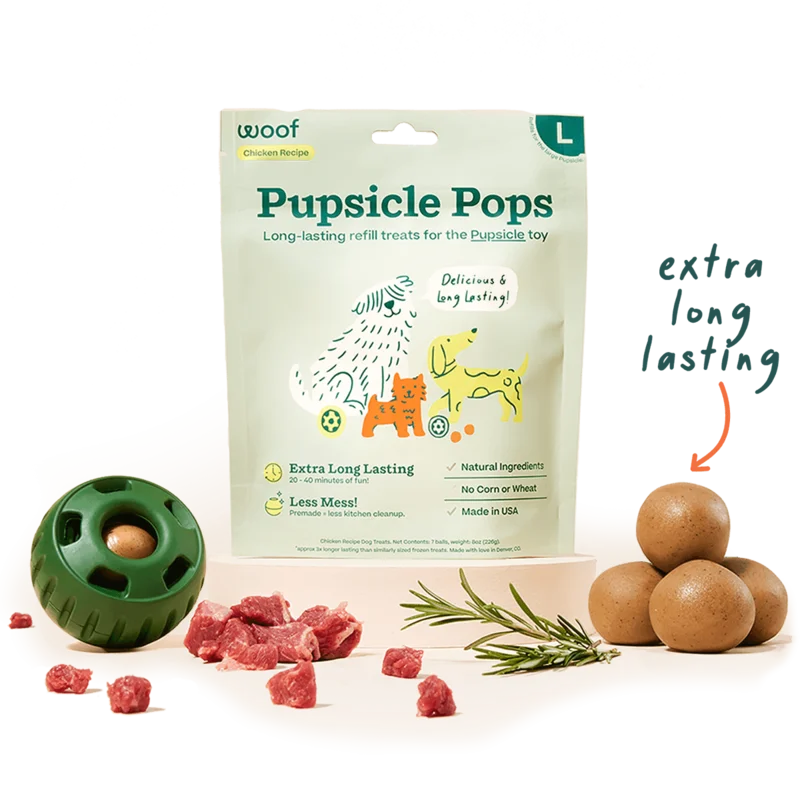 Woof Pupsicle Pops Dog Treats