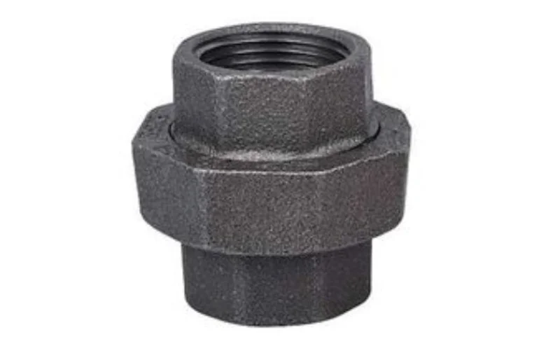 Worldwide Sourcing Malleable Ground Joint Union Black