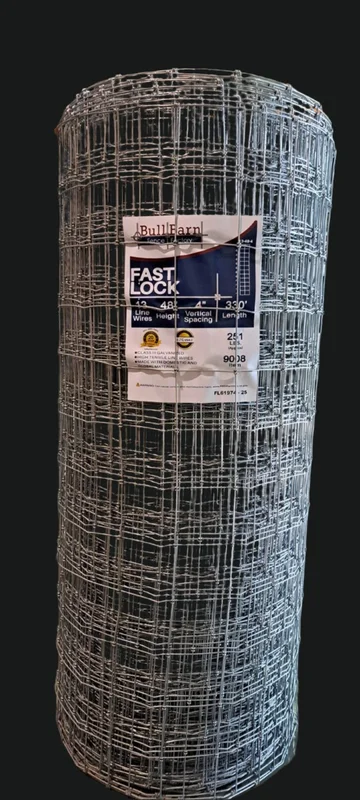 Woven Wire  12.5g Fast Lock Hi-Tensile, 13/48/4, 330'