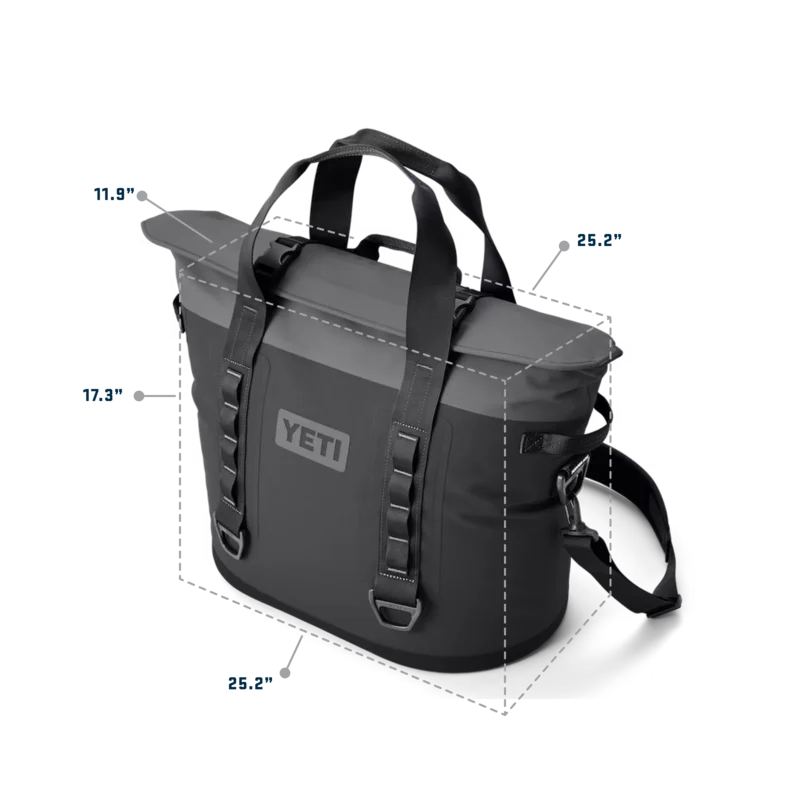 YETI HOPPER M30 Tote Soft Cooler Olive/Black