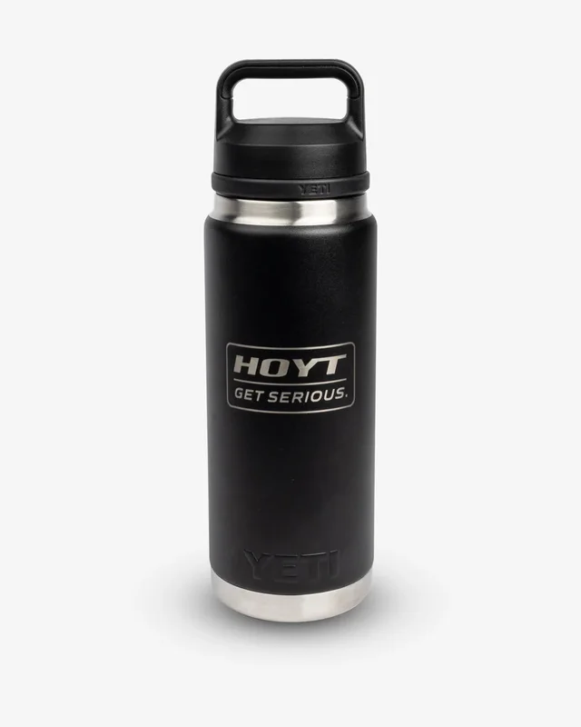 YETI HOYT RAMBLER BOTTLE - BLACK GET SERIOUS