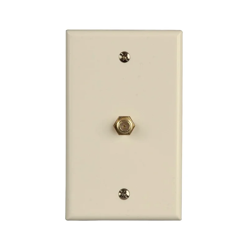 Zenith Coax Wallplate  VW1001WJ1A