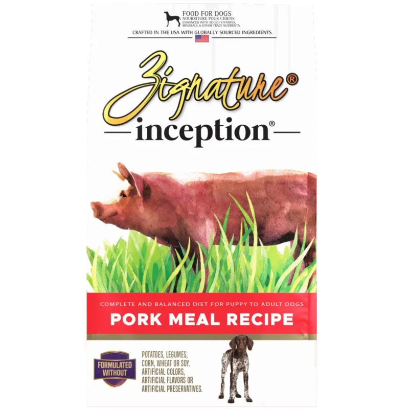 Zignature Inception Pork Meal Recipe