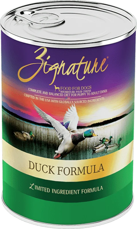 Zignature Limited Ingredient Duck Formula Wet Dog Food