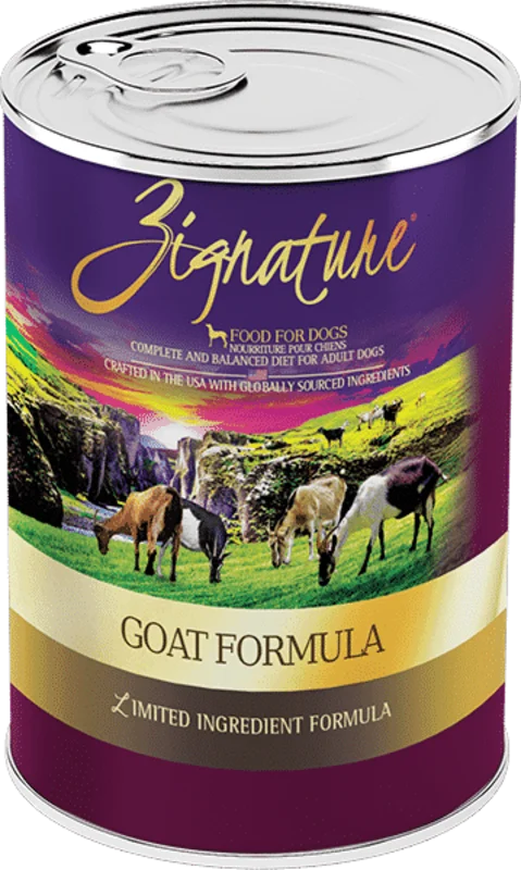 Zignature Limited Ingredient Goat Recipe Wet Dog Food