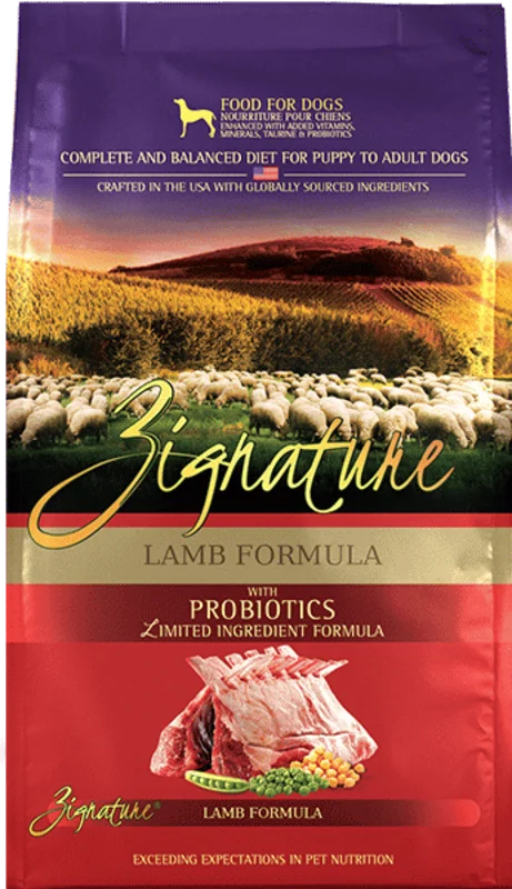 Zignature Limited Ingredient Lamb Formula Dry Dog Food