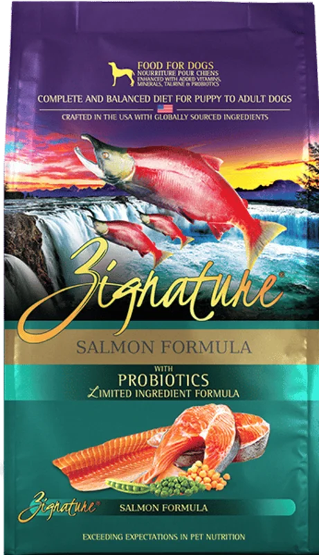 Zignature Limited Ingredient Salmon Formula Dry Dog Food
