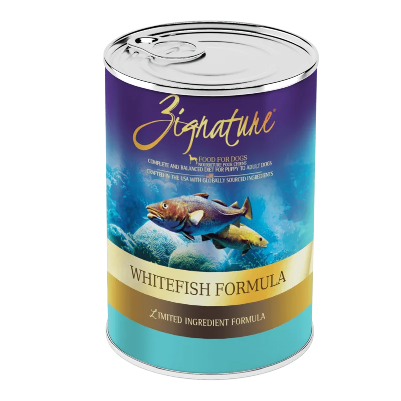 Zignature Limited Ingredient Whitefish Formula Wet Dog Food