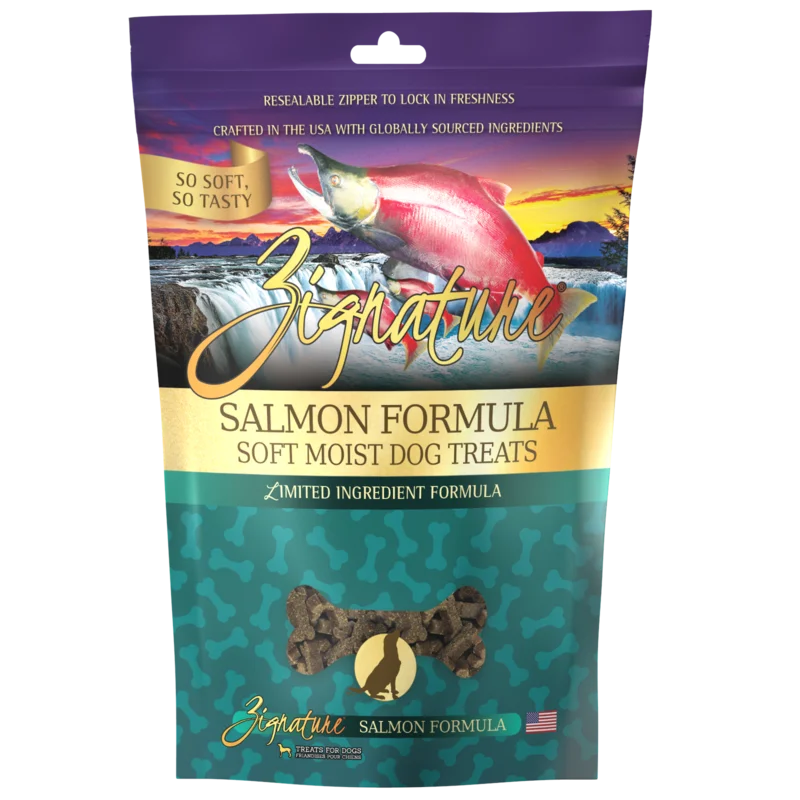 Zignature Salmon Soft Moist Treats for Dogs