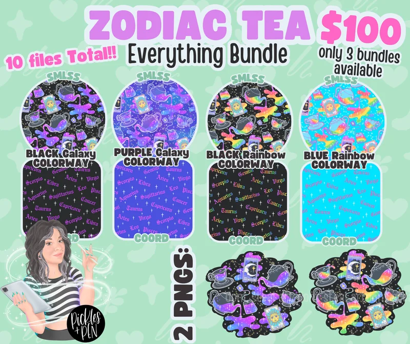 Zodiac Tea EVERYTHING BUNDLE [ONLY THREE]