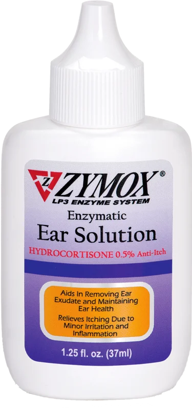 ZYMOX Enzymatic Ear Solution with 0.5% Hydrocortisone